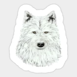 Winter Wolf Sticker